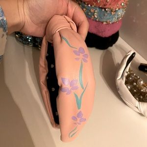 Lele Sadoughi hand painted headband